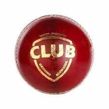 Club Leather Cricket Ball Red Colour