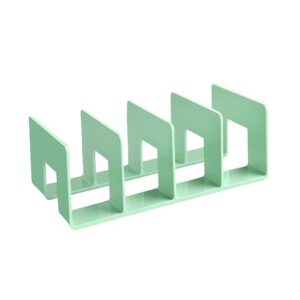 Private Lable Wholesale Acrylic 2023 in Stock Small Easy Simple Design Desk Book Ends Organizer Holder for Books Kids Bookend
