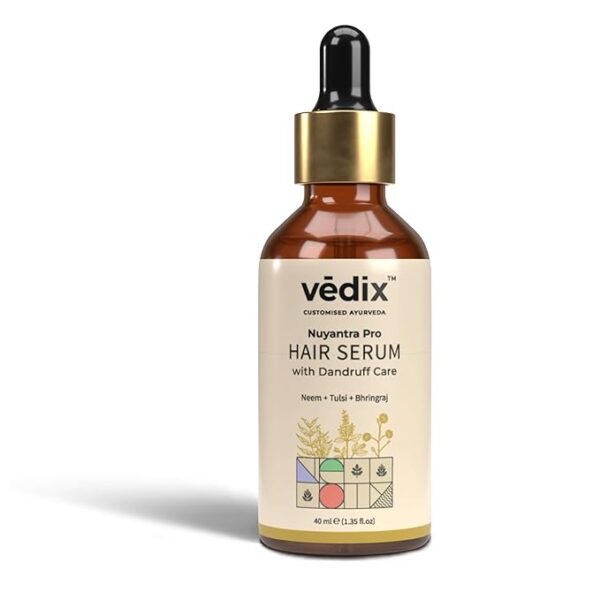 Vedix 40 Grams Ayurvedic Hair Serum Nuyantra Pro Hair Growth Serum