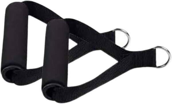 Private Lable 1 Pair Resistance Band Handles Workout Heavy Duty for Home Gym Cable Handles Fitness Running Yoga Fitness Equipment Gear Resistance Trainers