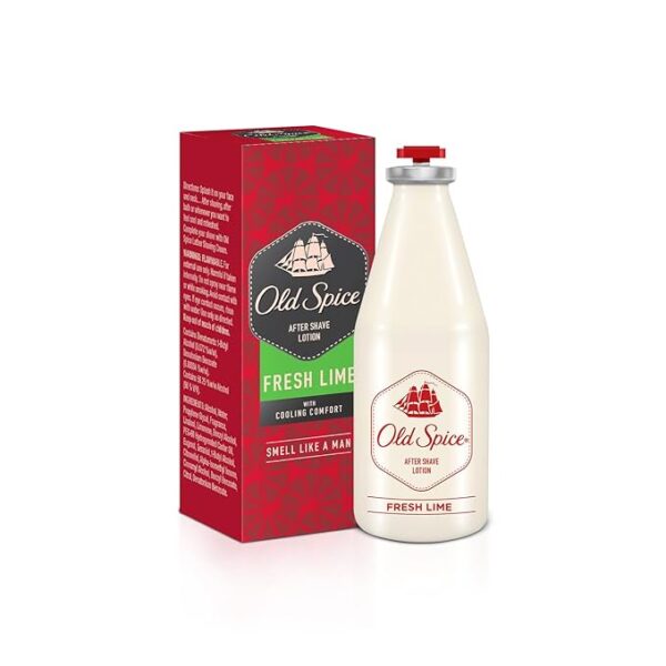 Old Spice ASL After Shave Lotion Fresh Lime Cool Aromatic and Fresh 150ml