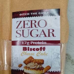 Ditch The Cuilt Zero Sugar Biscoff Cheese Cake 40gm