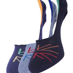 Dollar No Show Socks For Men Color Asst Size 22 26CM
