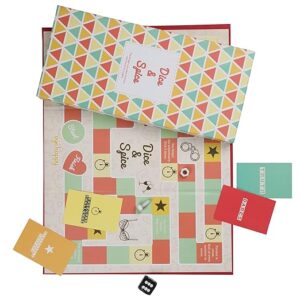 Oye Happy Spicy Board Game with Dice for Couples