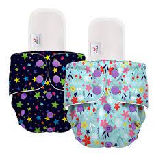 Mylo Essentials Cloth Diaper for Babies colour multicolour size 3 36 months