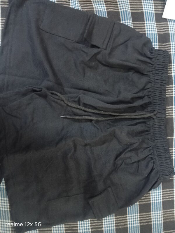 Team Spirit Men Regular Fit City Shorts Size L Black Colour
