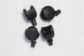 Private Lable 2 heavy duty top 3 4 Symphony Cooler Wheels dio 19mm Caster Pack of4 Black Swivel Furniture Caster Pack of4