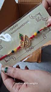 Private Lable Peacock Rakhi Gift For Brothers