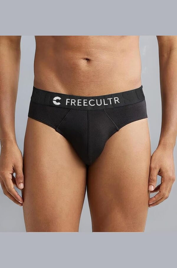 Freecult Classic Men Brief Black Colour Size S