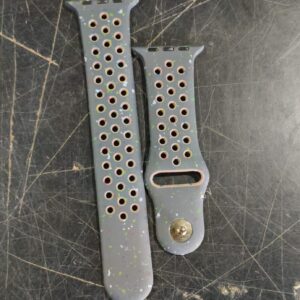 Private Label Soft Silicone iWatch Nike Strap Smart Watch Strap Dot Grey