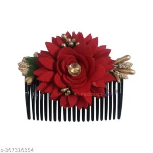 Private Lable Floral hair Comb Flower Hair 1 pcs colour multicolour