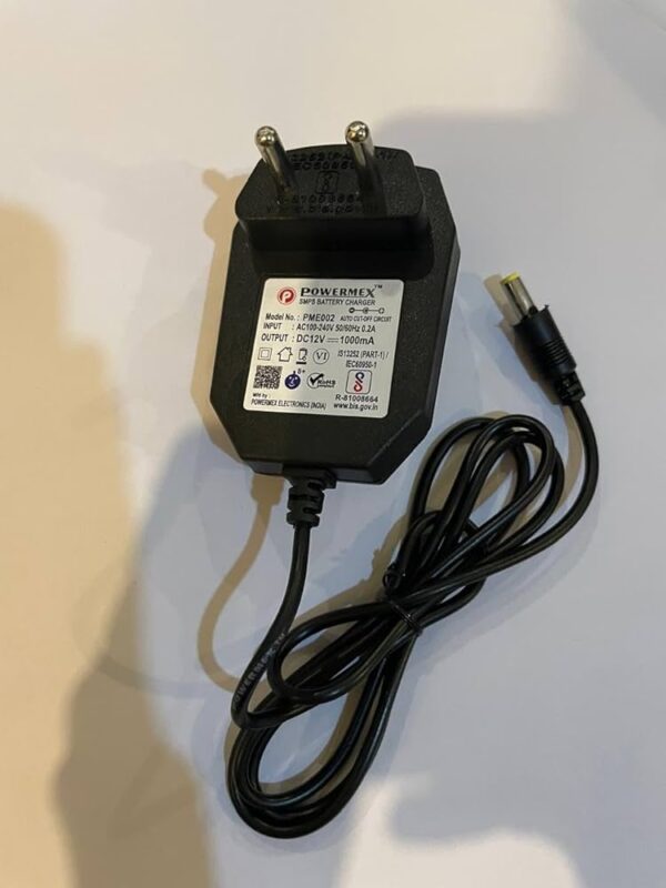 Bidzauto Kids 12V 1 Ampere Auto Cut Off Charger for Kids Ride On Car Battery Charger