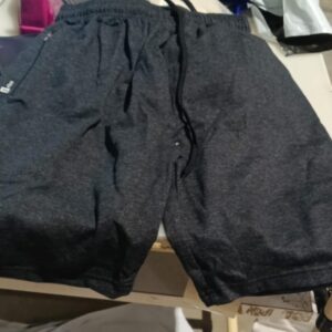 Private Lable Men s Premium Cotton Shorts with zip black colour size 3xl