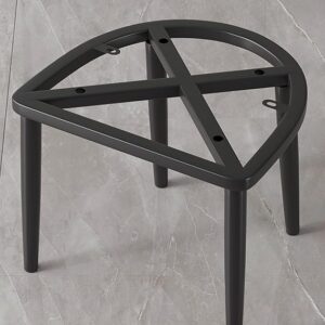 Private Lable Juego de 4 sillas de comedor tapizadas modernas de mediados de siglo para cocina