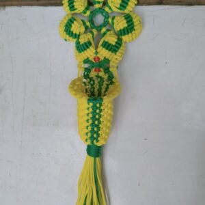 Private Lable Macrame Wall Hanging Lemon yellow and lime Green
