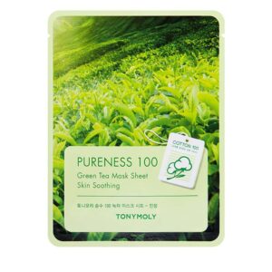 Tonymoly green tea mask sheet soothing care 21ml