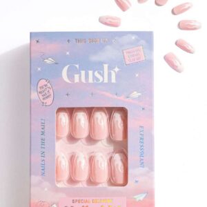 Gush Beauty Press On Nails Reusable Nail Extensions Artificial Fake Nails Set For women