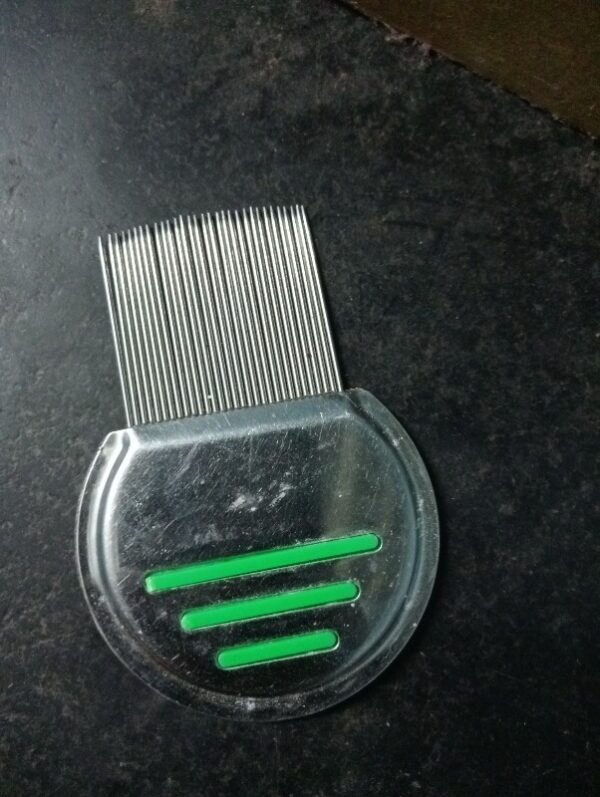 Private Label Lice Egg Removal and Nit Comb for Head Lice Treatment pack of 1