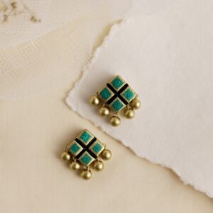 Private Label Diamond Shaped Studs Earrings for women