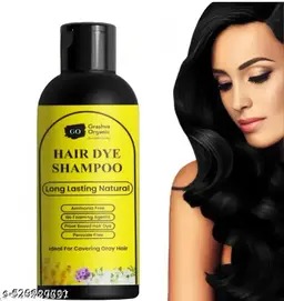 Private Lable hair dye shampoo long lasting natural covering grayh hair 50ML