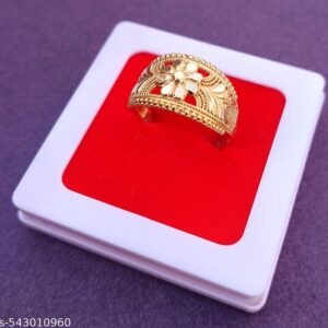 Private Lable Kardo Gold Ring For Women 1Pcs