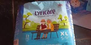 lyficare Classic Pants Waist Size 35 54 Inch Adult Diapers XL 10 Pieces