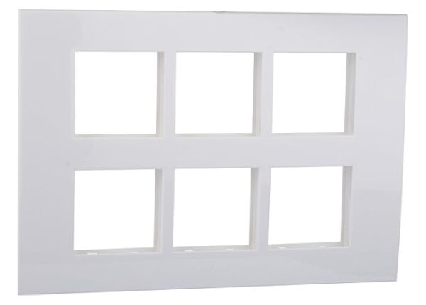 Anchor 12 M Plate with Frame White Lxw 22cm x15 4cm