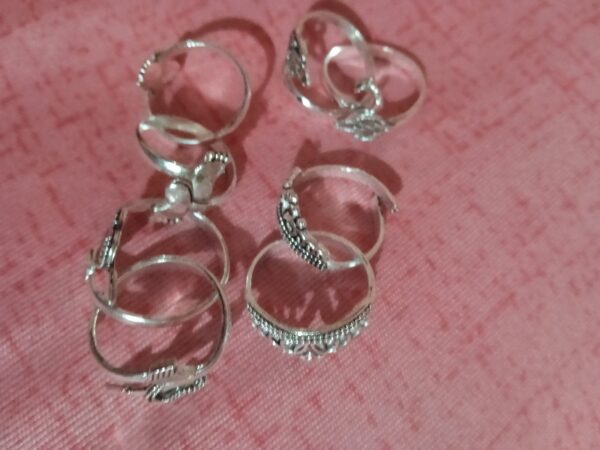 Private Lable NEW TRENDY OXIDIZED BEAUTIFUL ADJUSTABLE BICHHIYA LOVELY STYLISH TOE RING
