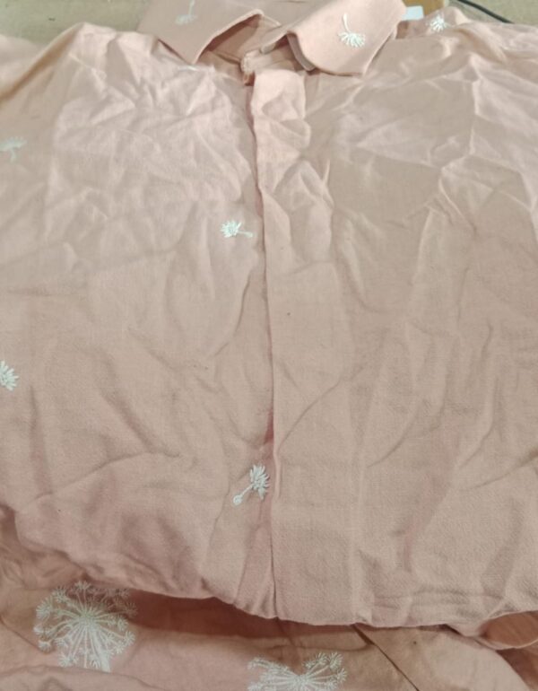 Private Lable Men printed stylish shirt Biscut Colour Size Xl