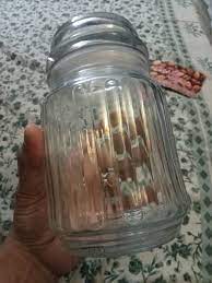 Private Lable Pack Of 2 380 Ml Glass Pop Jar