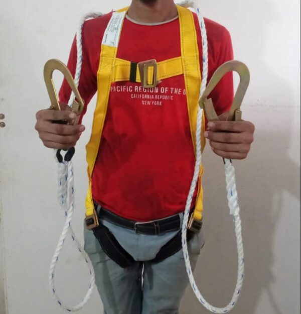 Private Label Polypropylene Yellow Full Body Harness