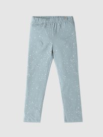 Gap girls printed ankle leggings blue colour size 3yrs