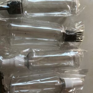 Private Lable 100 ml Empty Pet Bottles 2 pcs