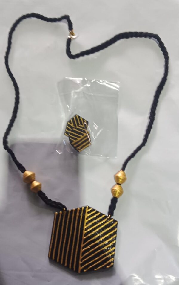 Private Lable Handmade terracotta jewellery set