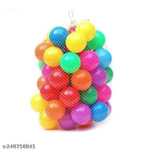 Private Lable Kids Plastic Balls Multicolour 24 Pcs