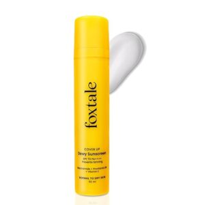Foxtale SPF 70 Niacinamide Dewy Sunscreen with PA For Dewy Sun Protection For Men Women For all skin type 50 Ml