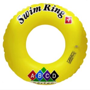 Konex Kids Swimming Ring yellow colour