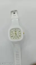 Private Lable Men Analog Watches white color