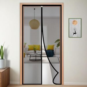 TurtleGrip Polyester Door Mosquito Net green Color