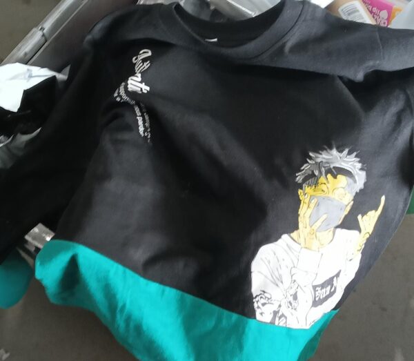 Private Lable kids boys t shirt and pant black colour size 12