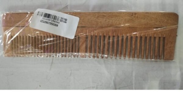 Private Label Neem Wooden Comb for Hair
