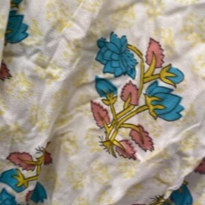 Private Lable COTTON FLOWER PRINTED PANT COLOUR YELLOW SIZE S FOR WOMEN