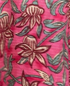 Private Lable COTTON PRINTED PANT FOR WOMEN SIZE S COLOUR PINK