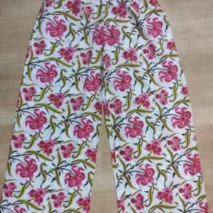 Private Label Cotton Printed Pant Size Small S