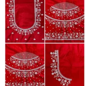Private Label Trendy Women Blouse Piece red colour size XXL