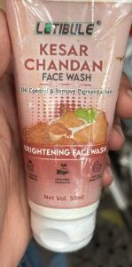 Latibule Kesar Chandan Face Wash Skin Lightening and Tan Removal Face wash 50ml