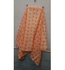 Private Lable cotton duppata colour pink and red