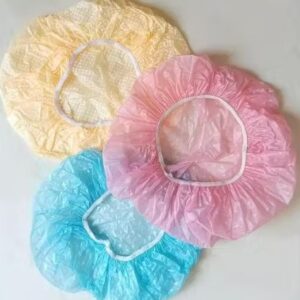 Private Lable Women stylish Cap For causal uses Used in Bath Pack Of 3 Pcs