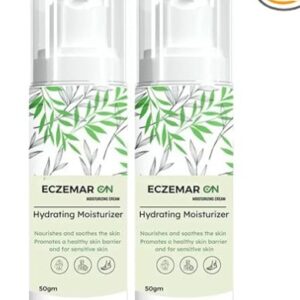 Private Lable Eczemar ON Hydrating Moisturizer for Sensitive Skin 50g Pack of 2
