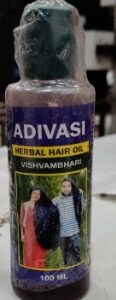 Adivasi Herbal Hair Oil Vishvambhari For Men And Women 100ML